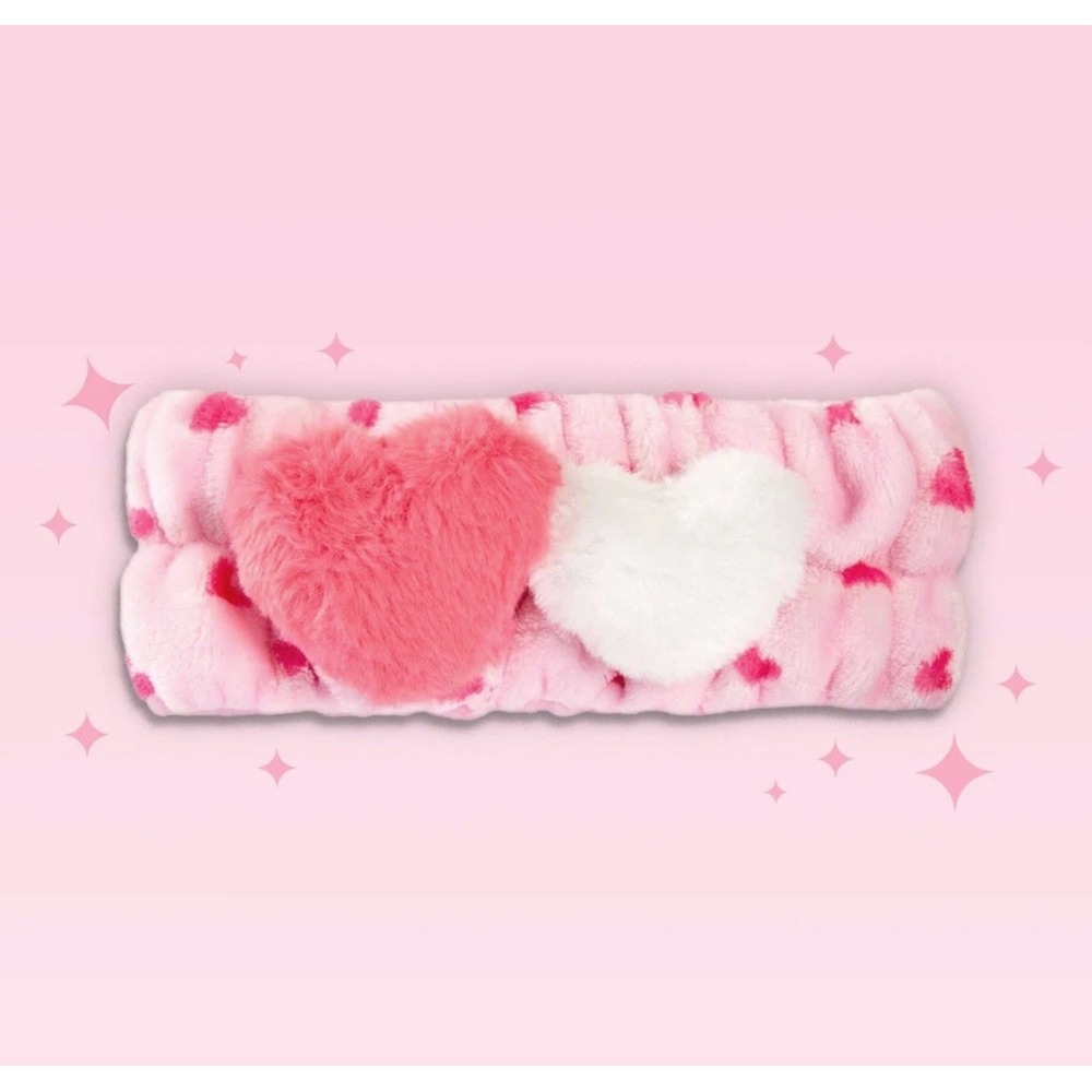 NEW Creme Shop 3D Teddy Headband Plushie Hearts Not‎ Your Baby